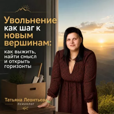 Увольнение как шаг к новым вершинам: как выжить, найти смысл и открыть горизонты