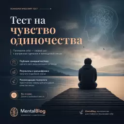 Тест на чувство одиночества