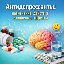 Антидепрессанты: назначение, действие и побочные эффекты