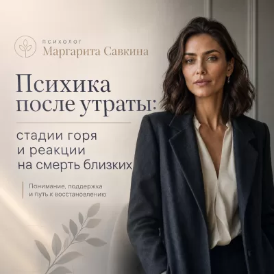 Психика после утраты: стадии горя и реакции на смерть близких