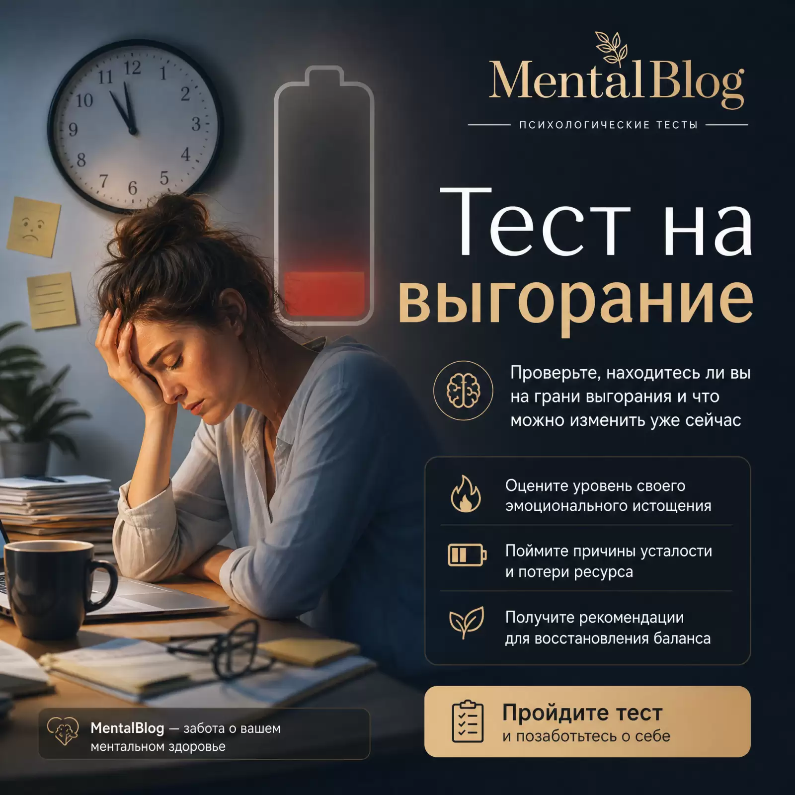 Тест на выгорание