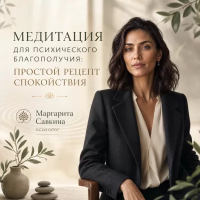 Медитация для психического благополучия: простой рецепт спокойствия