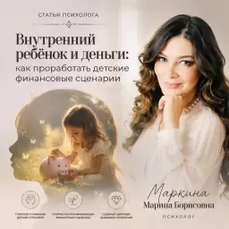 Внутренний ребёнок и деньги: как проработать детские финансовые сценарии