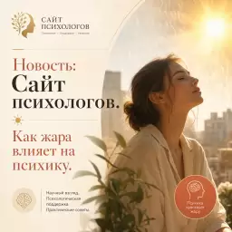 Как жара влияет на психику