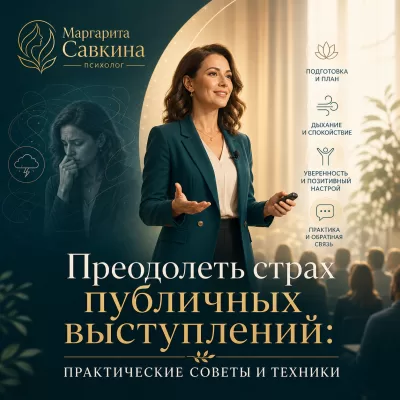 Преодолеть страх публичных выступлений: практические советы и техники