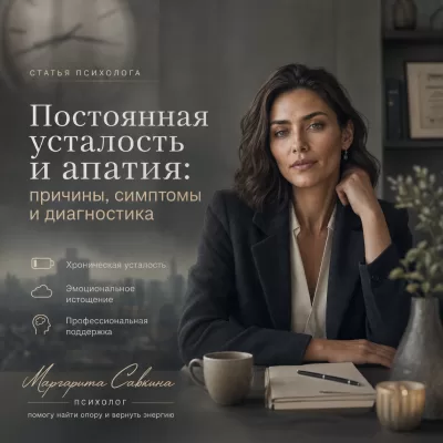 Постоянная усталость и апатия: причины, симптомы и диагностика