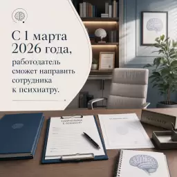Работодатель сможет направить сотрудника к психиатру