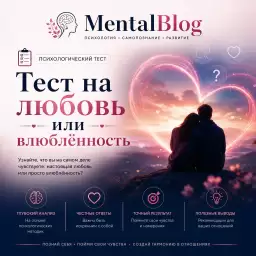 Тест на любовь или влюблённость