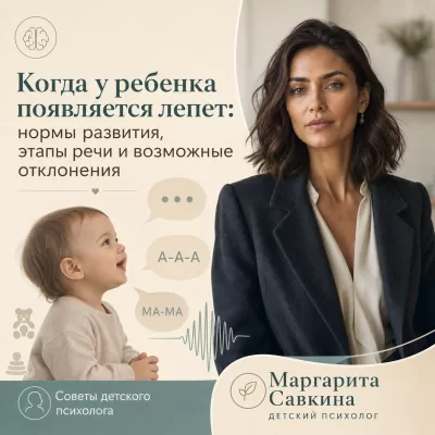 Когда у ребенка появляется лепет: нормы развития, этапы речи и возможные отклонения
